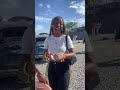 That smile said it all — pure joy 🥹💕 #shorts #giveaway #shortsreels #highschool #views1m
