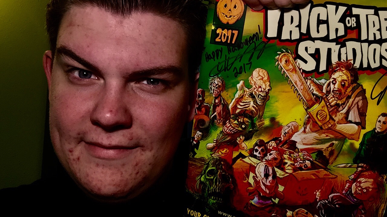 Trick or Treat Studios Signed 2017 Catalog UNBOXING