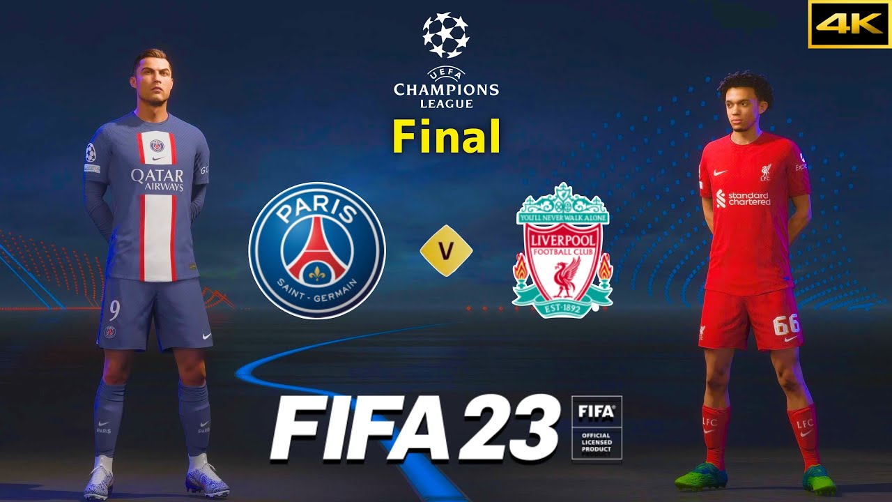 FIFA 23 PS5 - PSG vs Liverpool │Jogo de volta │ Semi-final