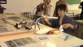 Demo - Shoichi Kitamura - Methods of Mokuhanga Carving and Printing - IMC Hawaii 2017