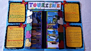 السياحة tourisme مشروع الوحدة المستوى الرابع إبتدائيprojet de classe