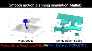 TD3 path planning - matlab simulation