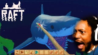 I HATE DEEP WATER GAMES WHY AM I PLAYING THIS | Raft Gameplay (Update)