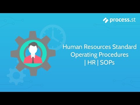 Human Resources Standard Operating Procedures | HR | SOPs