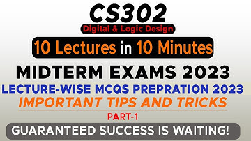 CS302 Midterm Preparation 2023 - Lecture wise MCQS 2023 | THE MERCIFUL ACADEMY