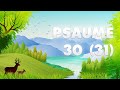 Psaume 30 31