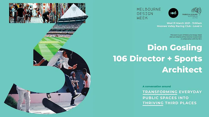 106 Architects | Melbourne Design Week 2021 - Dion Gosling - Third Place presentation