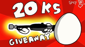 Buck Rogers Giveaway + 20 Kill Streak! | Shell Shockers