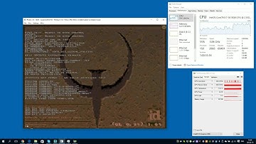 Playing Quake GL in Win95 via PCEm (v10). 3dfx included