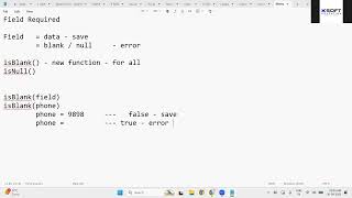 Vali8dation Rule Scenarios - (30-09-26)