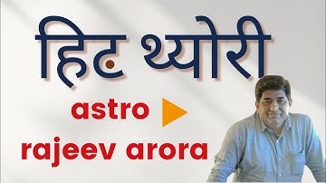 Hit Theory in KP Astrology | Rajeev Arora Astrologer| 8800258020 |
