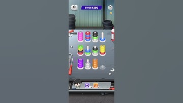 #43 How to solve nut sort mini game in PUZZ REVE #gameplay #games #shinichiro #puzzreve #puzzle