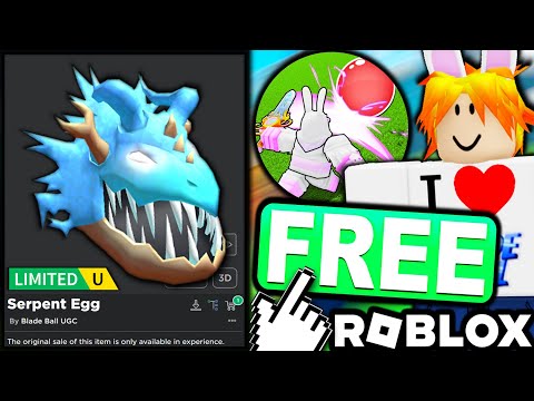 UGC LIMITED EGG HUNT! HOW TO GET Serpent Egg! (ROBLOX Blade Ball Egg Hunt Event)