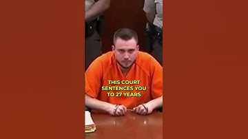 man gets sentenced to 27 years and argues most lights were yellow #sentences #court