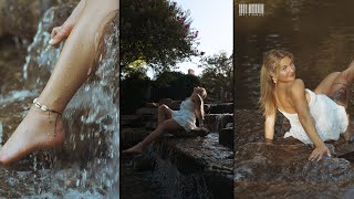 Sandra From Slovenia Booked Another Shoot Baby Waterfall Lifestyle Vibes