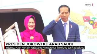 Presiden Jokowi Bertolak Ke Arab Saudi, untuk Satu Forum dengan Raja Salman & Donald Trump