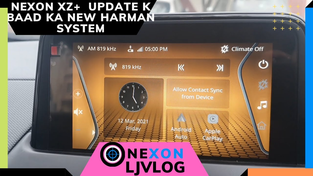 Tata Nexon 2020 BS6 After Update Harman music system Design .how to