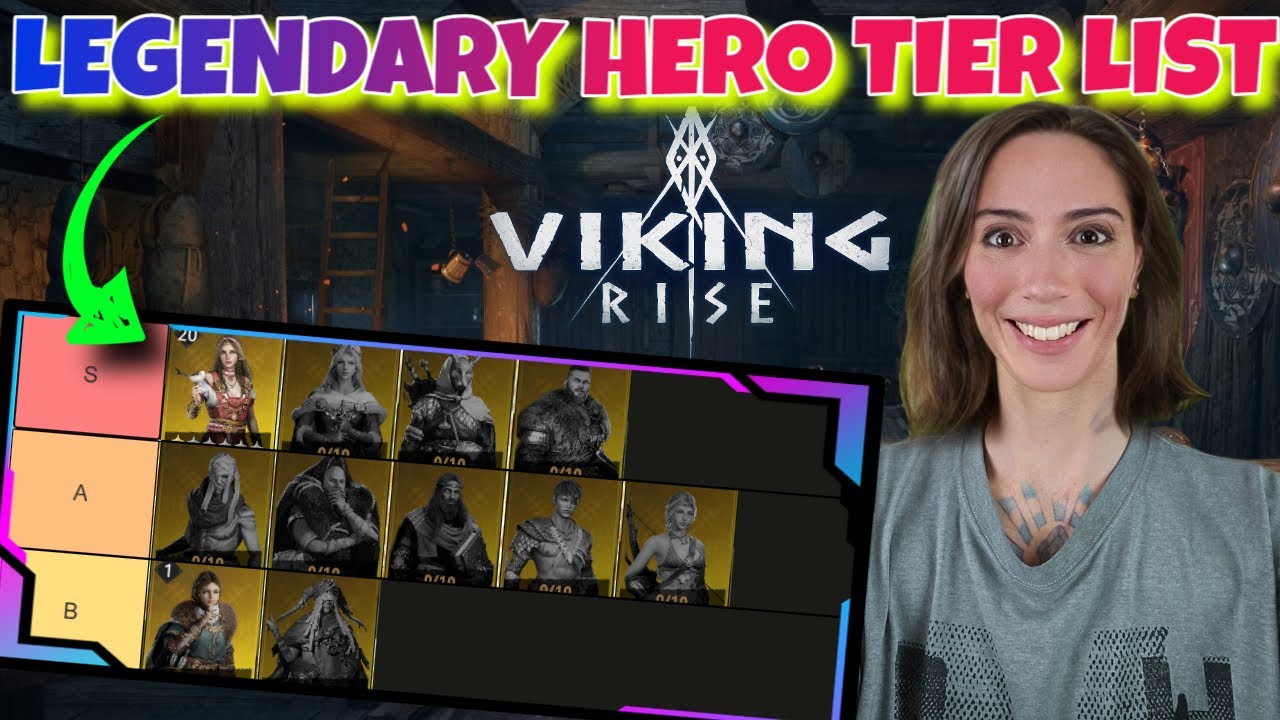 Legendary Hero Tier List Viking Rise YouTube Legendary Hero Tier List Viking Rise YouTube