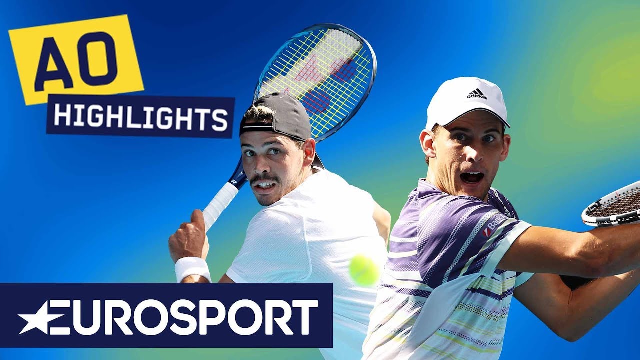 Dominic Thiem vs Alex Bolt Highlights | Australian Open 2020 Round 2 | Eurosport