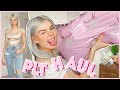 PRETTY LITTLE THING NYE TRY ON HAUL | staying in & going out outfit ideas