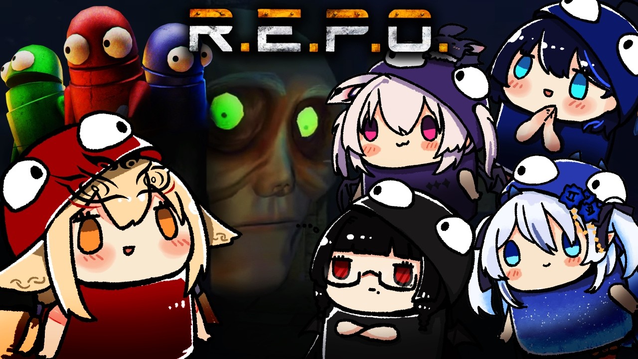 【R.E.P.O.】5人集まれば文殊の知恵…のはずが、ただの大混沌(カオス)になった件ww【初見コラボ】【社ねる/深淵組】