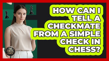 How Can I Tell A Checkmate From A Simple Check In Chess? - The Chess Codex