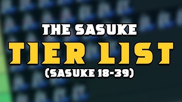 The SASUKE Tournament Tier List (SASUKE 18-39) | The SASUKE Nerds