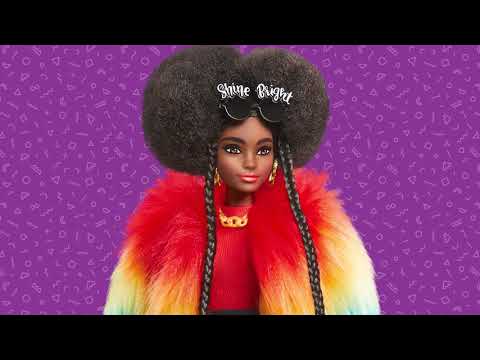 Кукла Barbie Extra #1 в радужном пальто с домашним пуделем Mattel GVR04 Кукла Barbie Extra #1 в радужном пальто с домашним пуделем Mattel GVR04