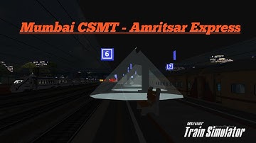 11057MUMBAI CSMT - AMRITSAR EXPRESS / NIGHT ACTIVITY - OVERTAKE   HOGA KYA ? MSTS LIVE