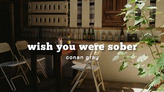 Conan Gray - Wish You Were Sober (Lirik Lagu Terjemahan)