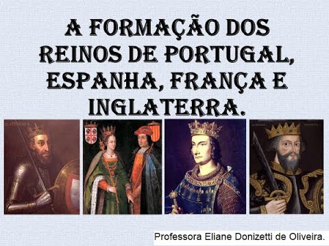 Formação dos reinos ocidentais – Inglaterra – Portugal – Espanha –