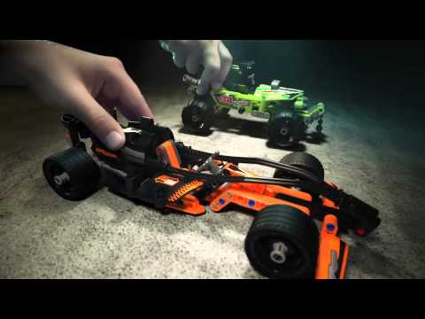 【Build】LEGO Technic : 迴力車│Pull back car│Building instructions. 