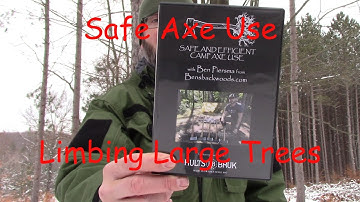 Safe Camp Axe Use - Limbing Large Trees