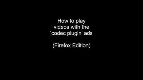 Get rid of codec-c / codec-v plugin ad (Firefox Edition)
