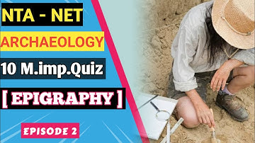 Archaeology Net Top 10 Epigraphy Question Answer -Episode - 2