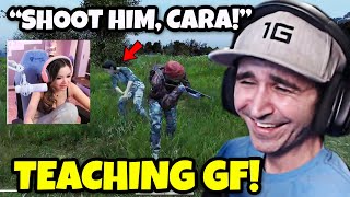 Summit1g Teaches His GIRLFRIEND In DayZ & CAN'T STOP LAUGHING!
