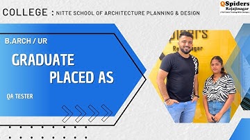 Student Placement Story as Content QA TESTER | QSpiders | Rajajinagar