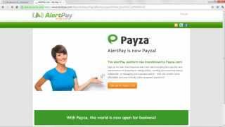 Открытие кошелька в платежной системе AlertPay(Payza)