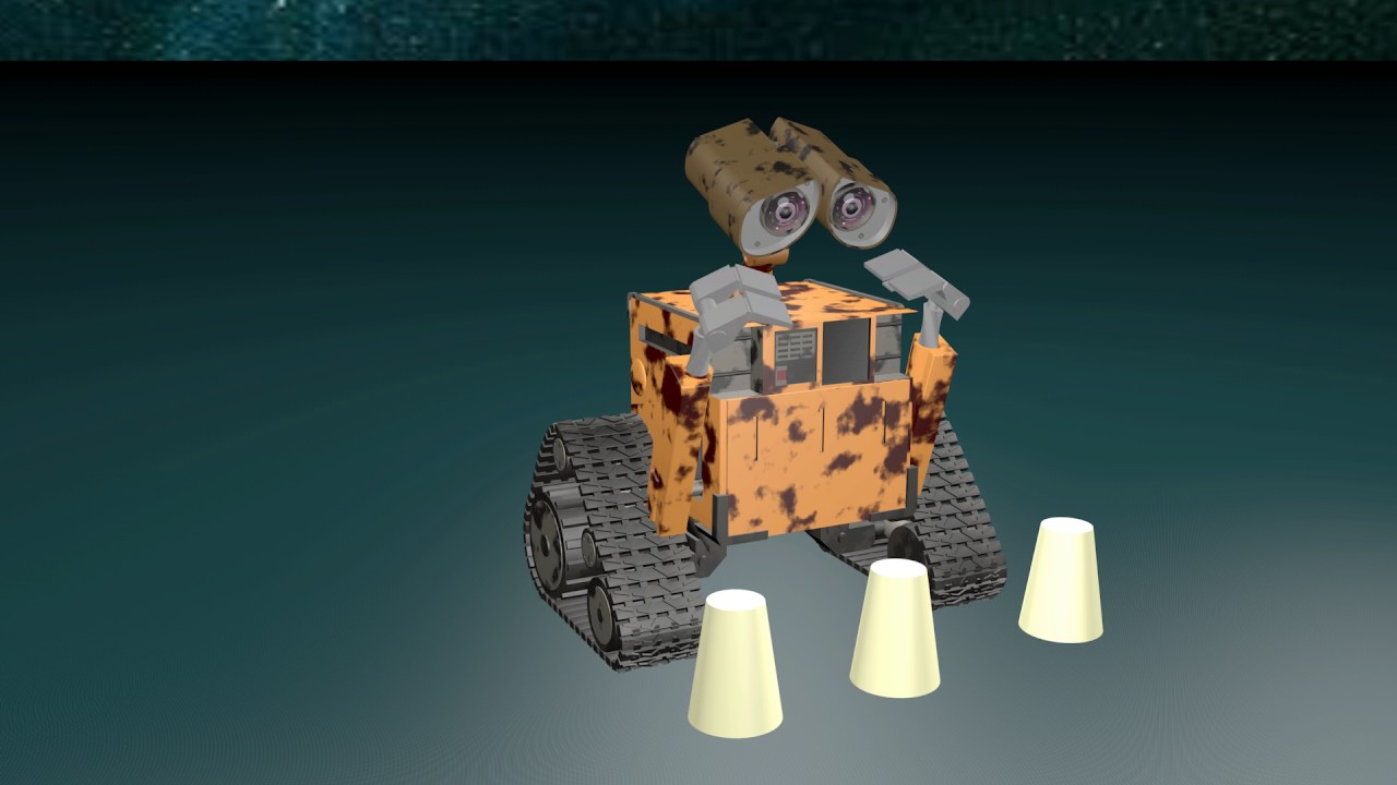 3D animation Walle YouTube