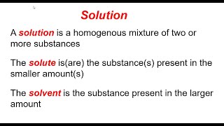 General Chemistry 2: Properties of Solutions (خصائص المحاليل) Lecture 1 screenshot 1