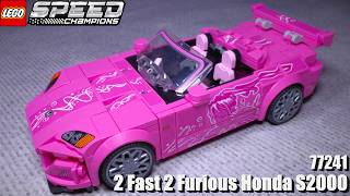 Building the 2 Fast 2 Furious Honda S2000 - LEGO Speed Champions 77241