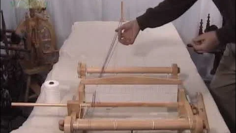 The Kromski Harp - Part 2 - Using the Warping Peg