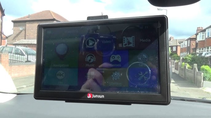 Alvorlig årsag Stor Junsun D100 7" GPS Navigator with World Map - Gearbest - YouTube