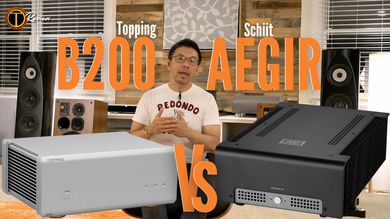 Battle Of Mono Amps, Topping B200 Vs Schiit Aegir - YouTube