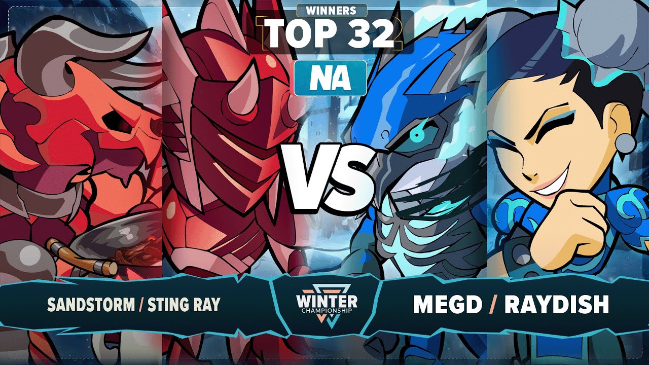 MegD & Raydish vs Sandstorm & STING RAY - Top 32 - Winter Championship 2025 - NA 2v2