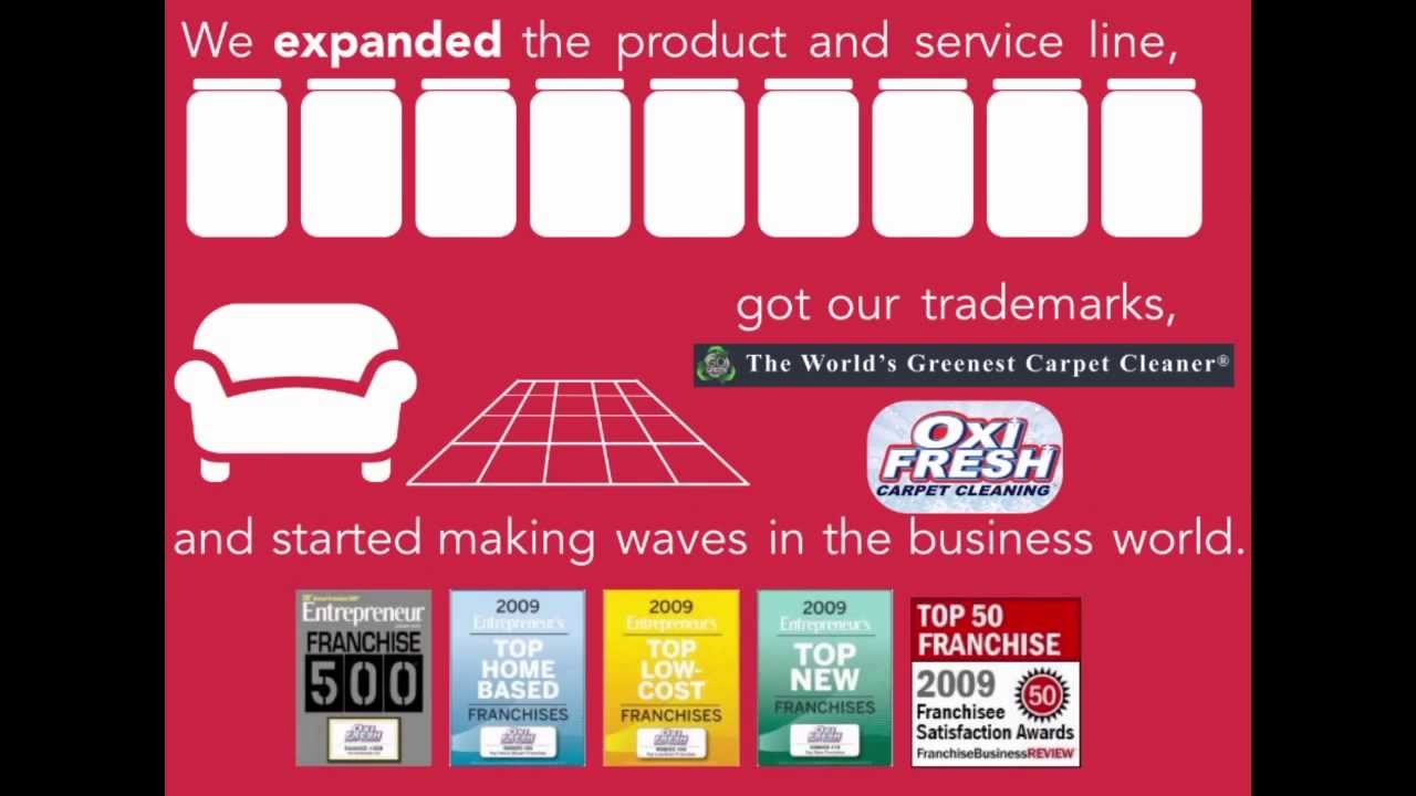 Oxi Fresh Carpet Cleaning Is One Of The Fastest Growing Carpet Cleaners In The World