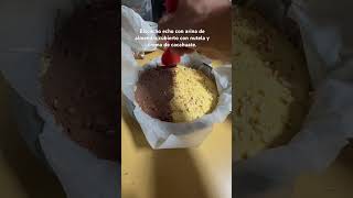 Horneando hoy almond flour cake.