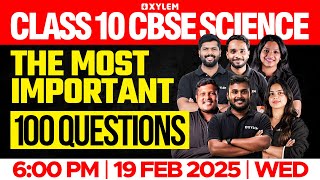 Class 10 CBSE Science | The Most Important 100 Questions | Xylem Class 10 CBSE