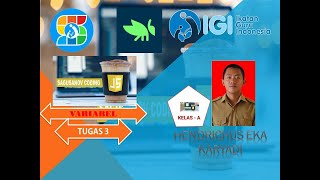 Tugas 3 variabel dasar program javascript