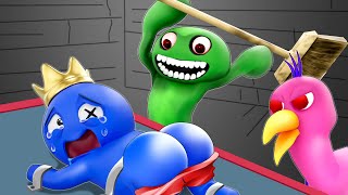 What Happened to BLUE?!  RAINBOW FRIENDS Sad Back Story | Rainbow Friends 3D Animation